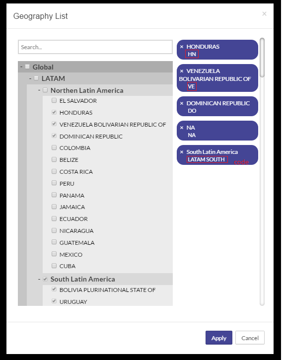 jQuery TreeMultiSelect-List